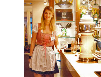 Bavarian Beerhouse waitress