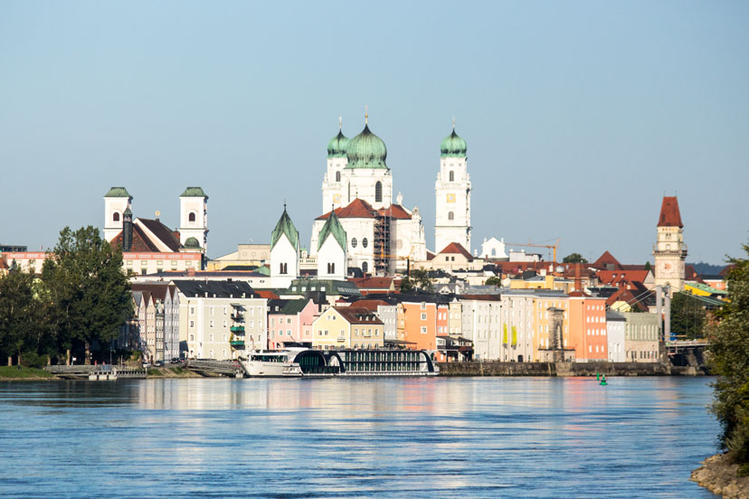 Passau from the Danube